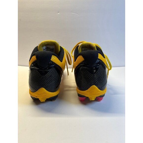 Nike Alpha Pro Flywire Cleats (black & Yellow) size 9.5 - Picture 4 of 10